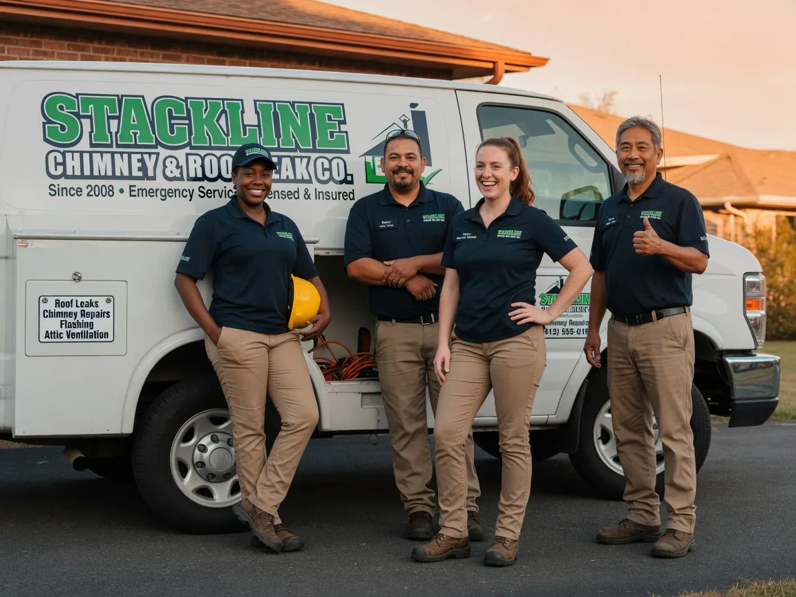 Chimney flashing repair company in Calion, AR